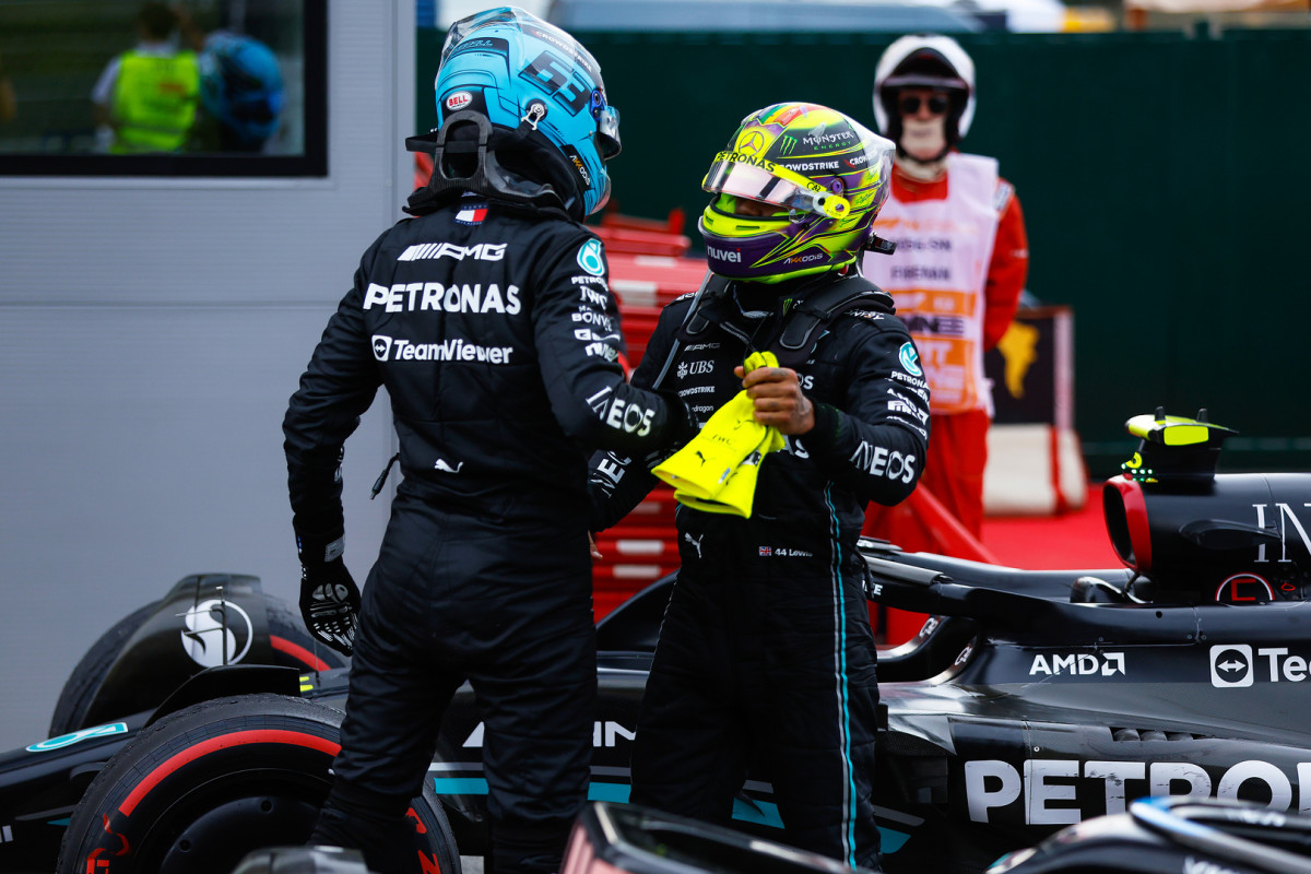 George Russell - Lewis Hamilton - Mercedes